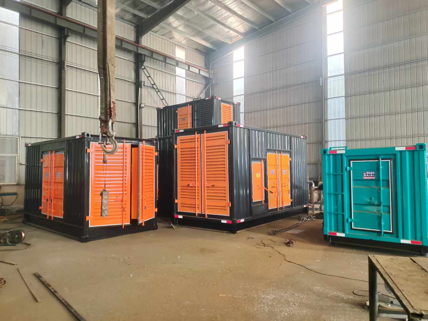 通渭500kw柴油发电机组可以带动多少功率设备？